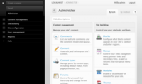 Admin Theme for Drupal, A Content Management System
